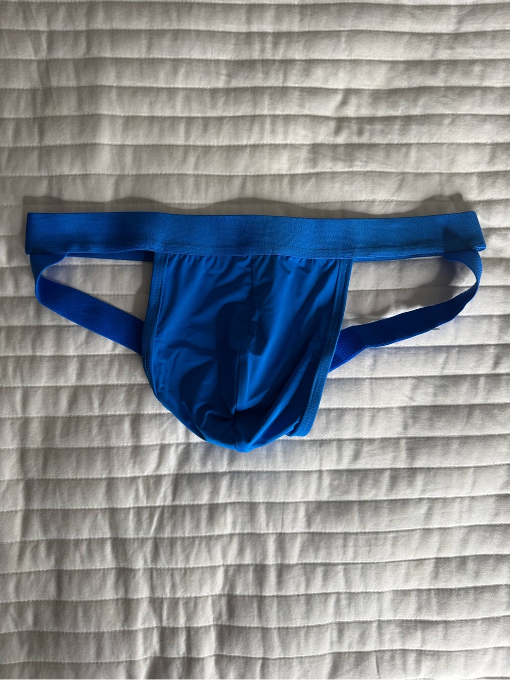 TODD SANFIELD Men's Bright Blue Support Jockstrap - Brief